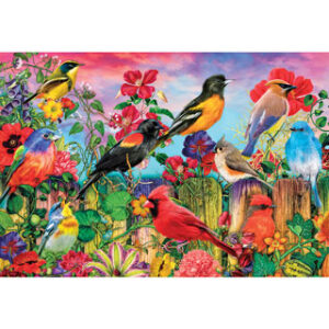 Birds And Blooms 500 Piece Jigsaw Puzzle